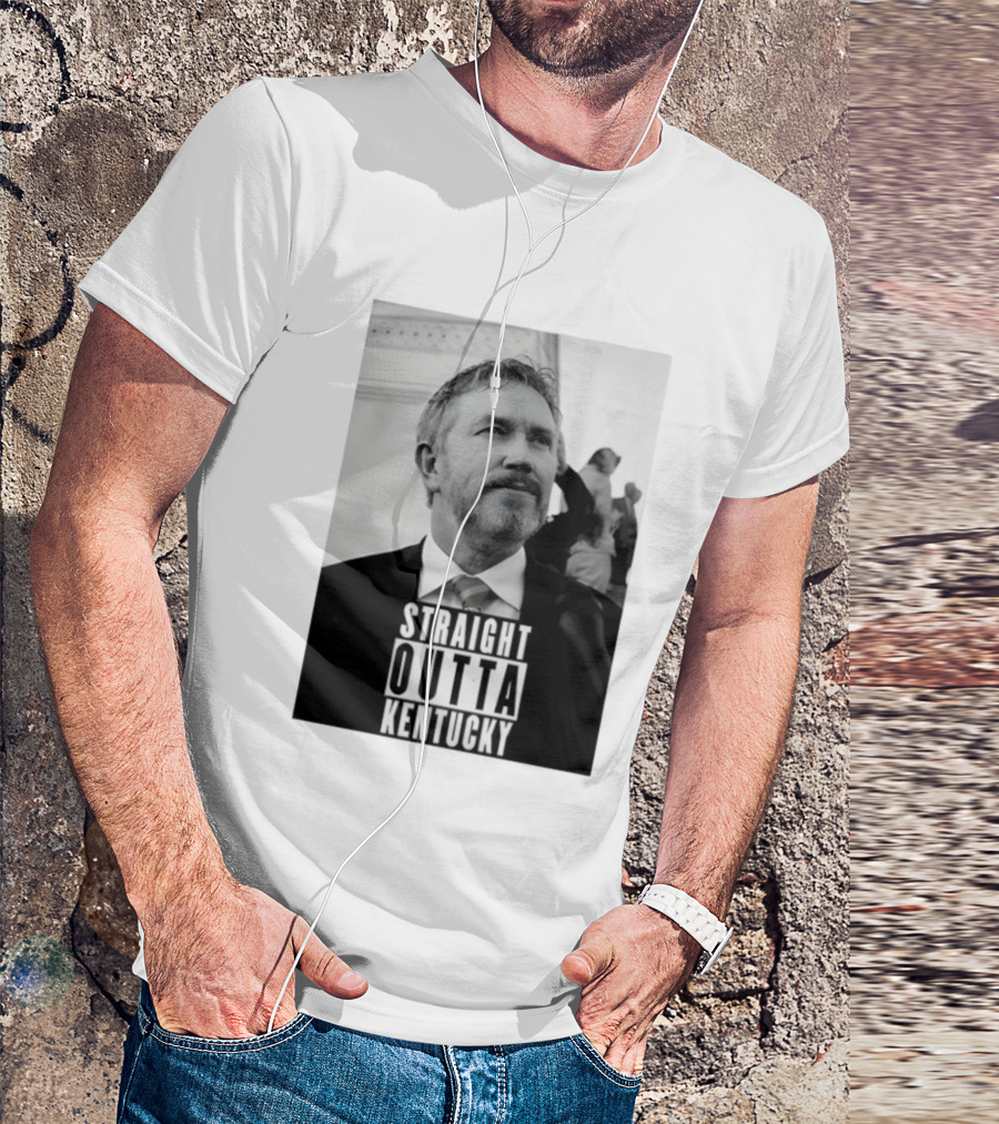 Straight Outta Kentucky Thomas Massie 2025 T-Shirt