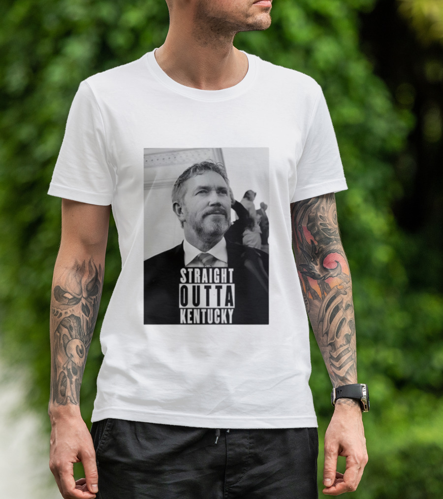 Straight Outta Kentucky Thomas Massie 2025 T-Shirt