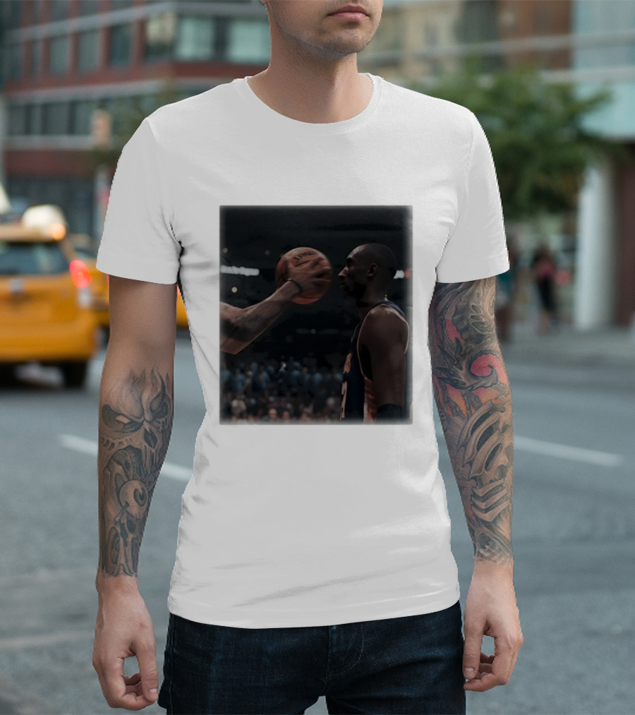 Kobe Mentality Unflinching Stare Basketball Determination T-Shirt
