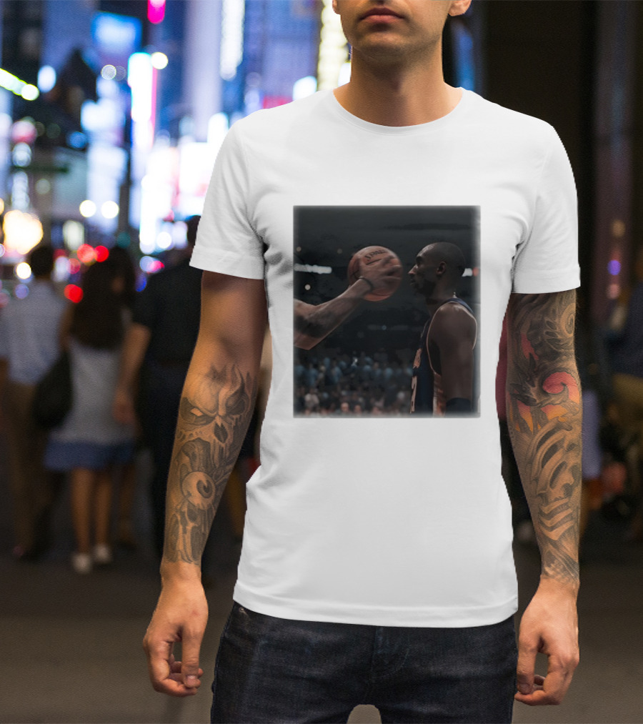 Kobe Mentality Unflinching Stare Basketball Determination T-Shirt
