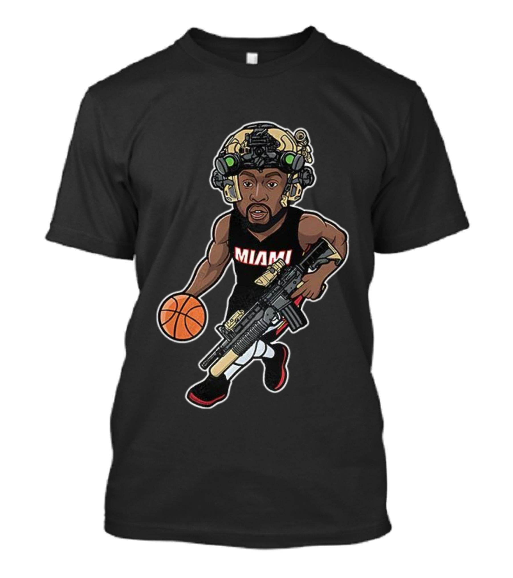 Miami Basketball Soldier Jimmy Butler Miami T-Shirt