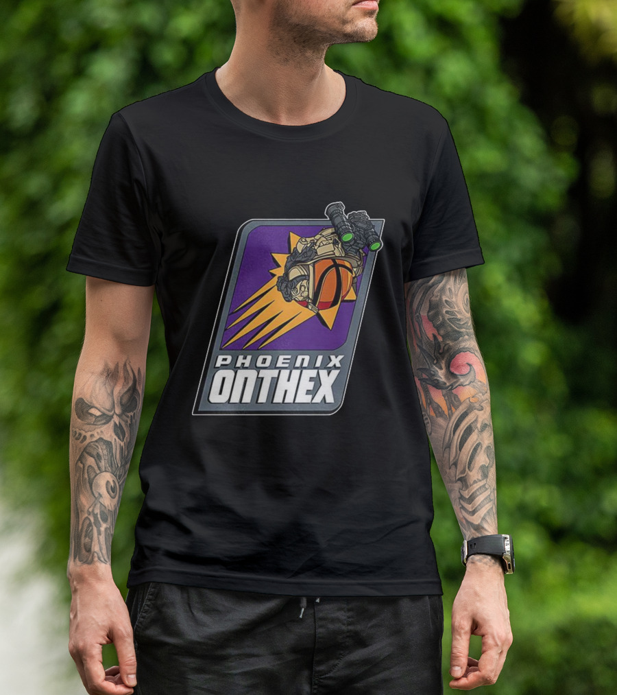 Phoenix Scottsdale Arizona Basketball Onthex Soldier Phoenix Suns T-Shirt
