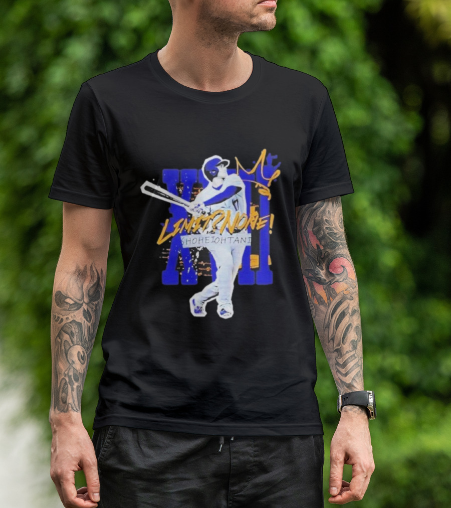 Limit None XVII Shohei Ohtani Baseball Batter Visual T-Shirt