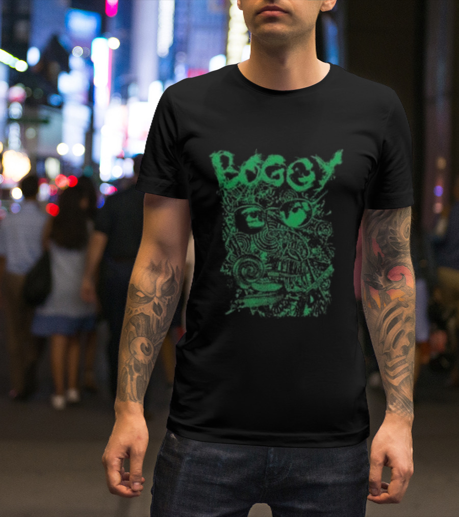 Shed Theory Boggy Style Whimsical Text Art T-Shirt