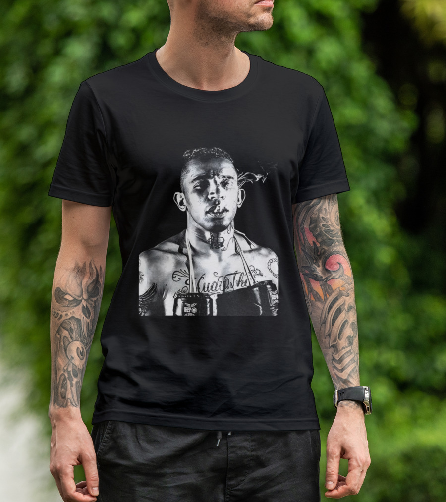 Carlos Prates The Nightmare MMA Muay Thai Tattoo Ink Portrait T-Shirt