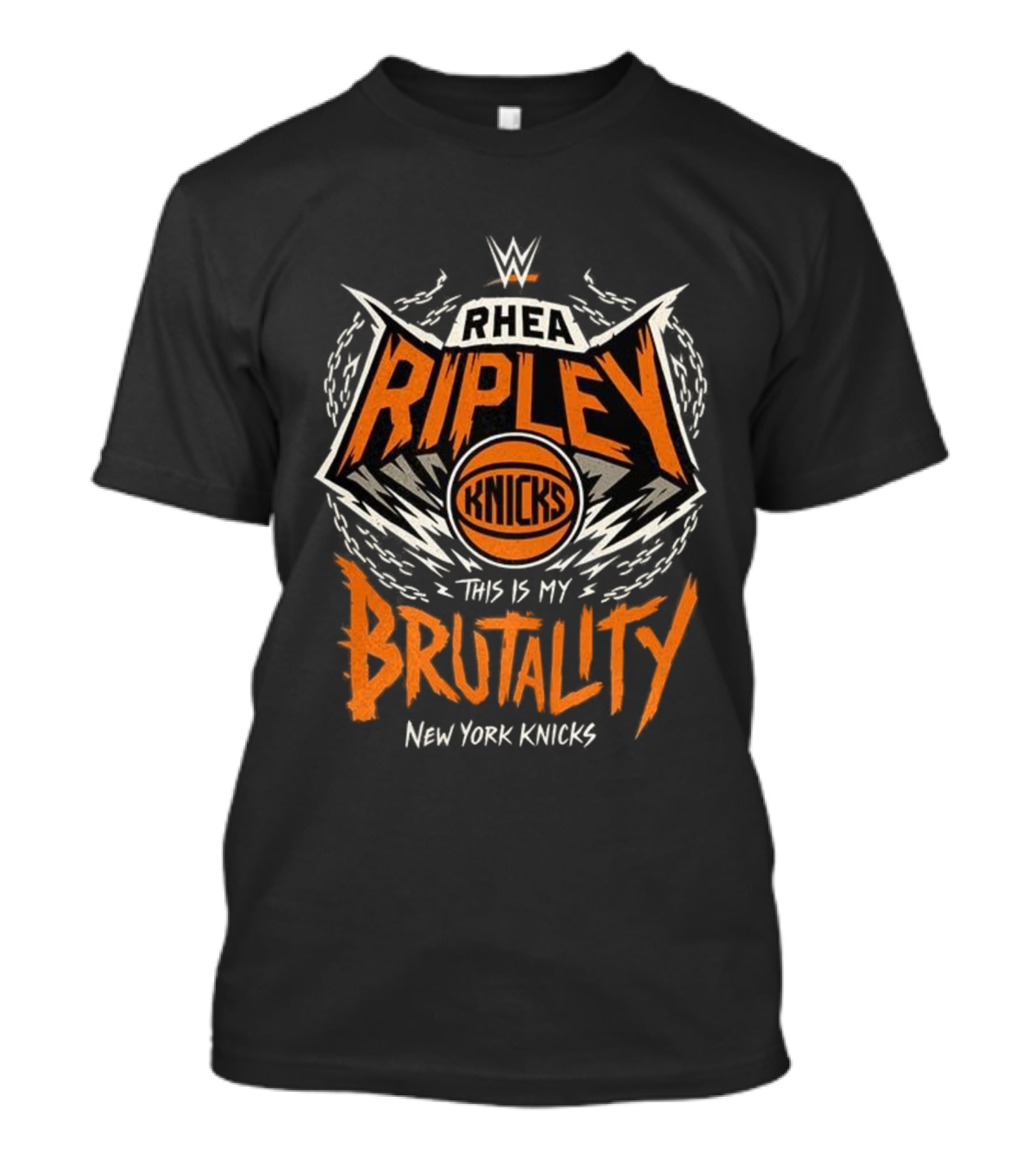 Rhea Ripley WWE Knicks This Is My Brutality New York Knicks T-Shirt