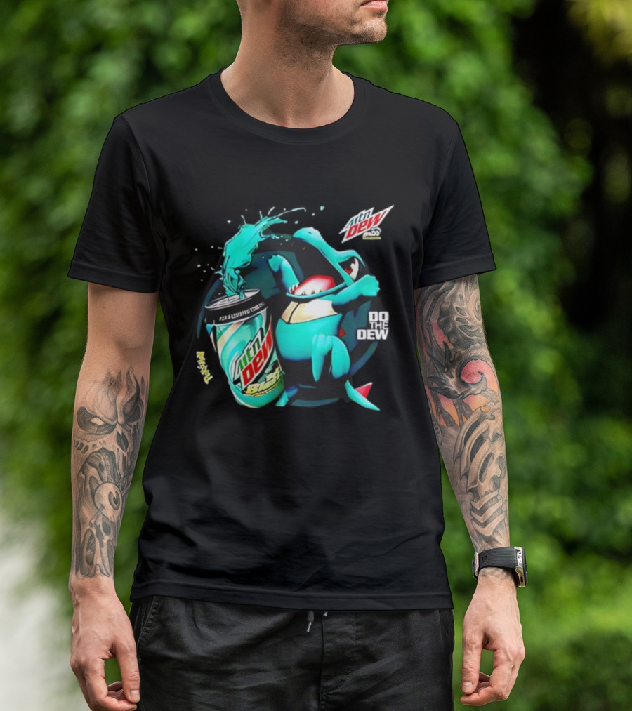 Mountain Dew Baja Blast Do The Dew Animation T-Shirt