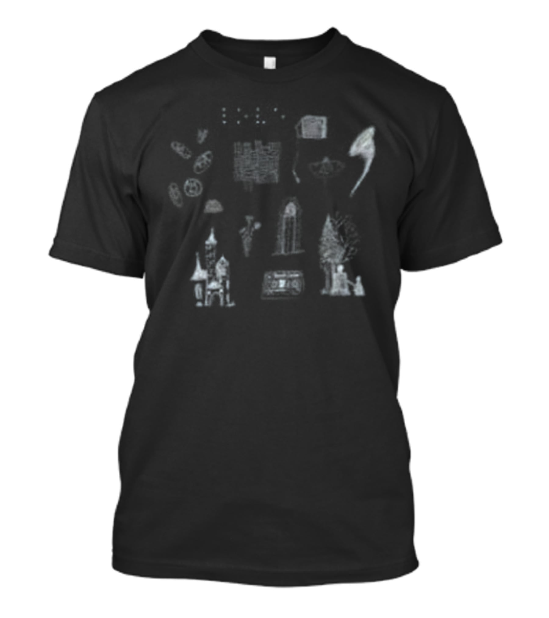 Regina Spektor 11 11 Doodle Drawing Elements T-Shirt