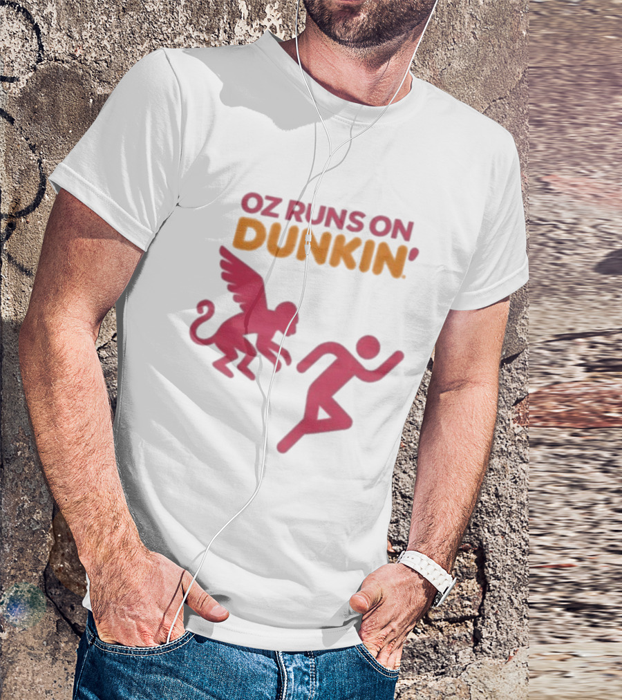 Wicked OZ Runs On Dunkin' Flying Monkey Chase T-Shirt