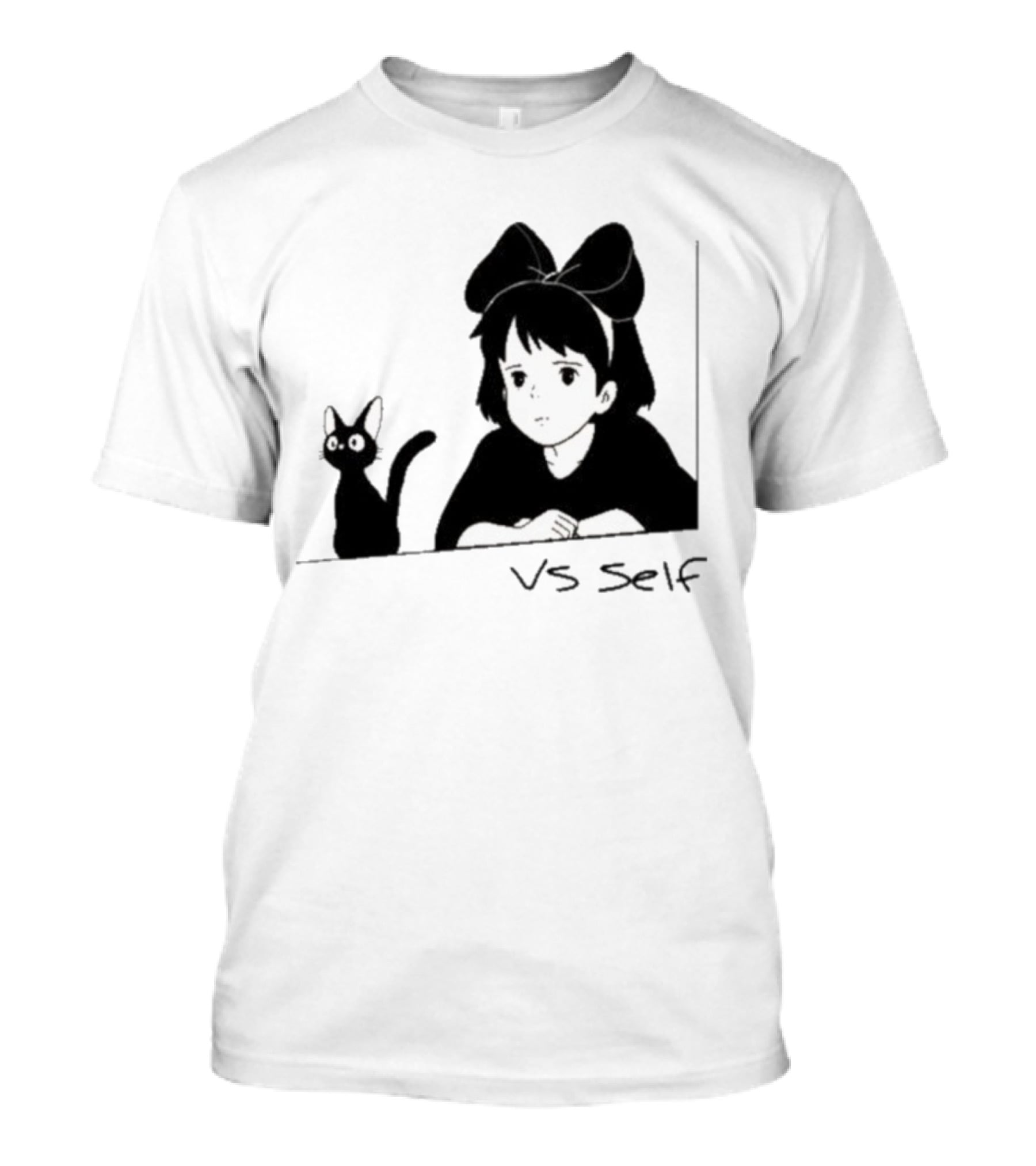 Vs Self Witch Cat Kiki’s Delivery Service Ursula T-Shirt