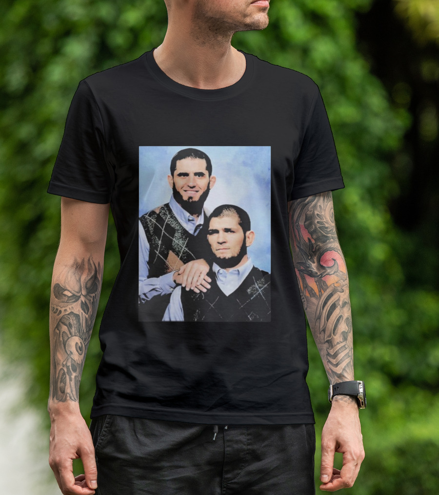 Islam Makhachev Step Brothers UFC 322 Comedy Tribute T-Shirt
