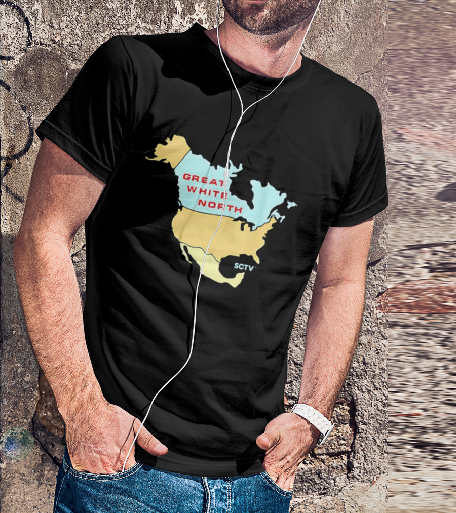 SCTV Great White North Map T-Shirt