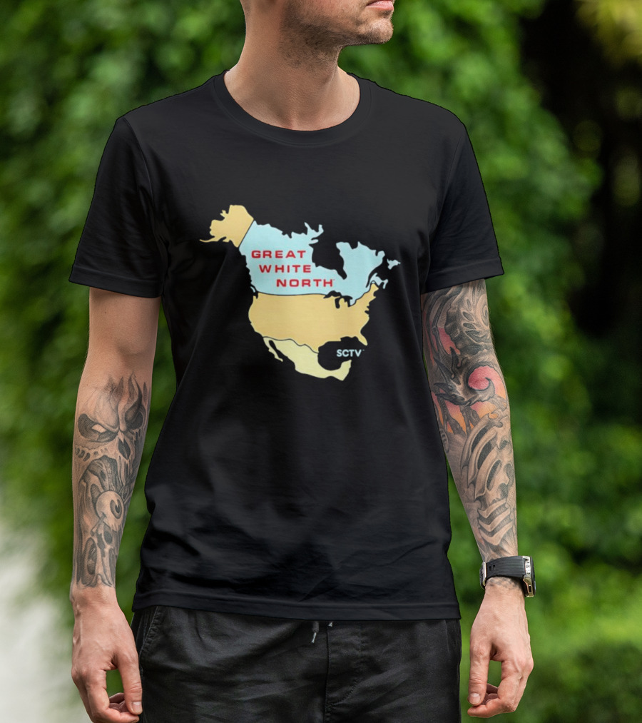 SCTV Great White North Map T-Shirt