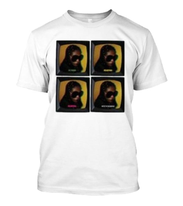 Ms Lauryn Hill Oh Oh Canada Retro TV Style Quad Image T-Shirt
