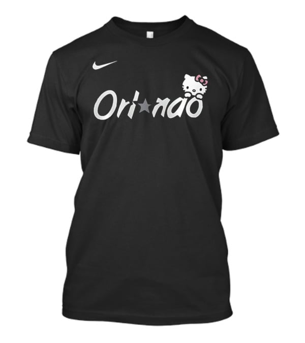 Orlando Magic Nike Hello Kitty Christmas Collaboration T-Shirt
