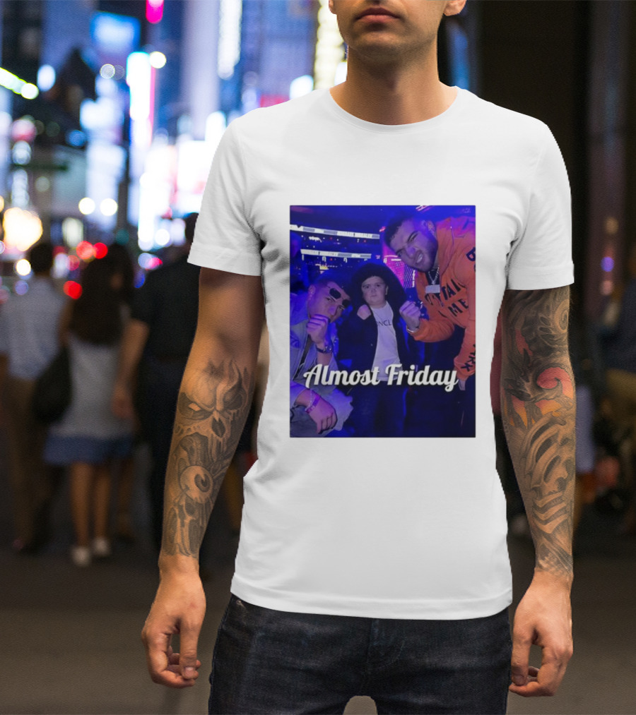 Almost Friday Hasbulla Pavia Skatt Night Out T-Shirt