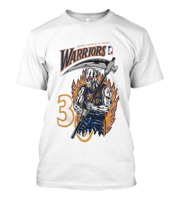Warriors Greatest Shooter Universe Warren Lotas Reaper 30 T-Shirt