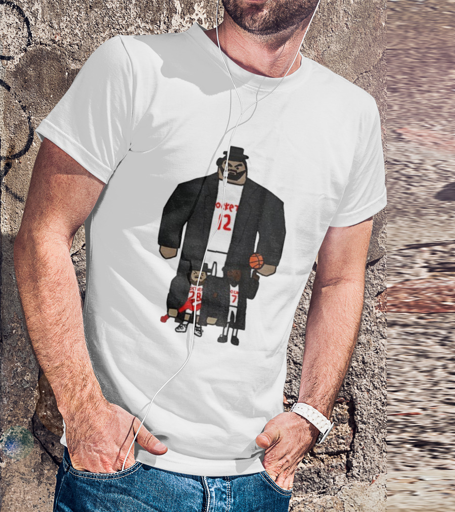 Steven Adams Alperen Şengün Kevin Durant Rockets 12 28 7 NBA Basketball T-Shirt