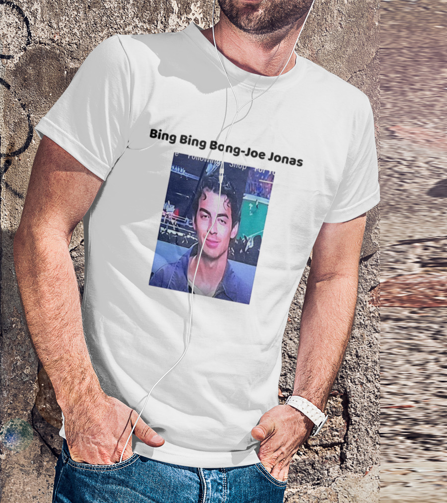Bing Bing Bong Joe Jonas Following Shop T-Shirt