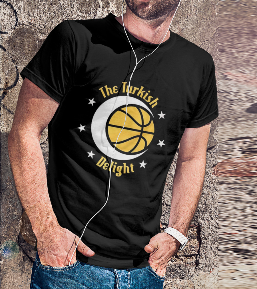 Houston Rockets The Turkish Delight Basketball Crescent Moon And Stars T-Shirt