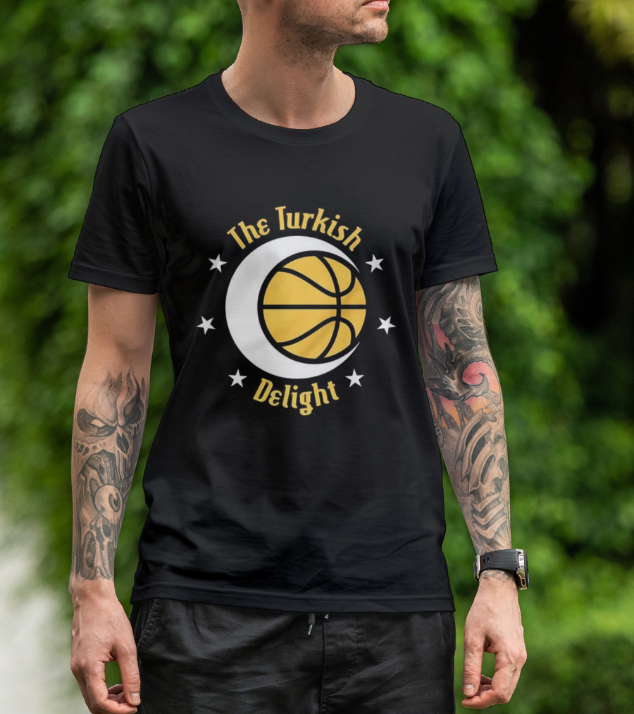 Houston Rockets The Turkish Delight Basketball Crescent Moon And Stars T-Shirt