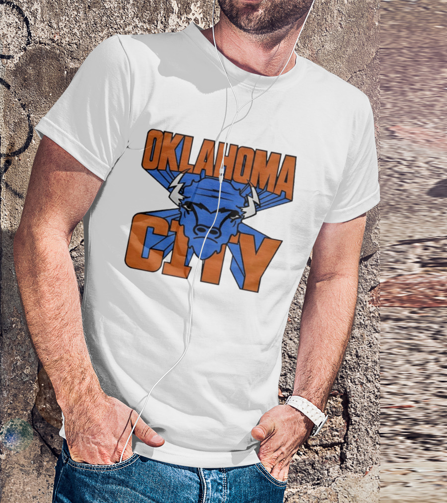 Oklahoma City Thunder Rumble The Bison Basketball Team T-Shirt