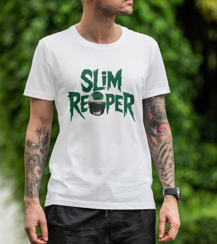 Philadelphia Eagles Slim Reaper Helmet T-Shirt