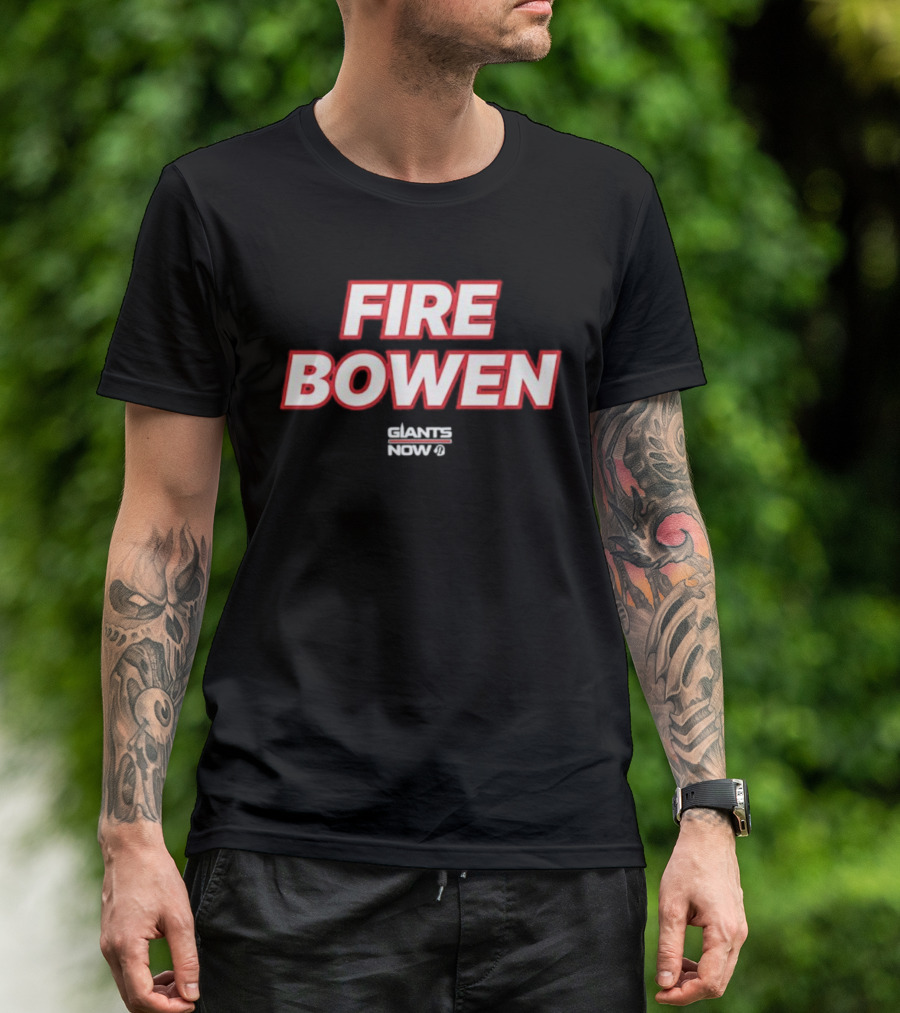 FIRE BOWEN GIANTS NOW T-Shirt