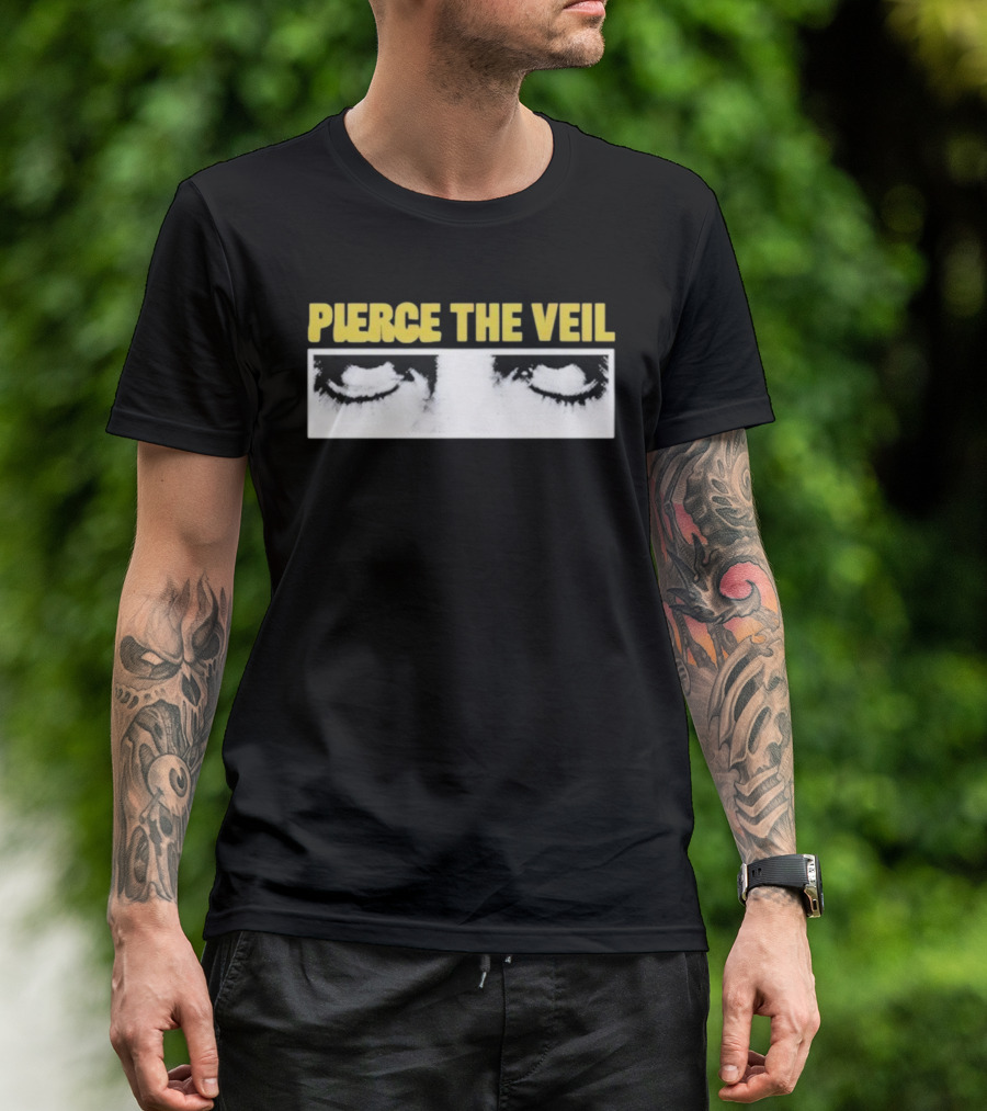 Pierce The Veil Eye Box Eyes Closed Band Merch T-Shirt