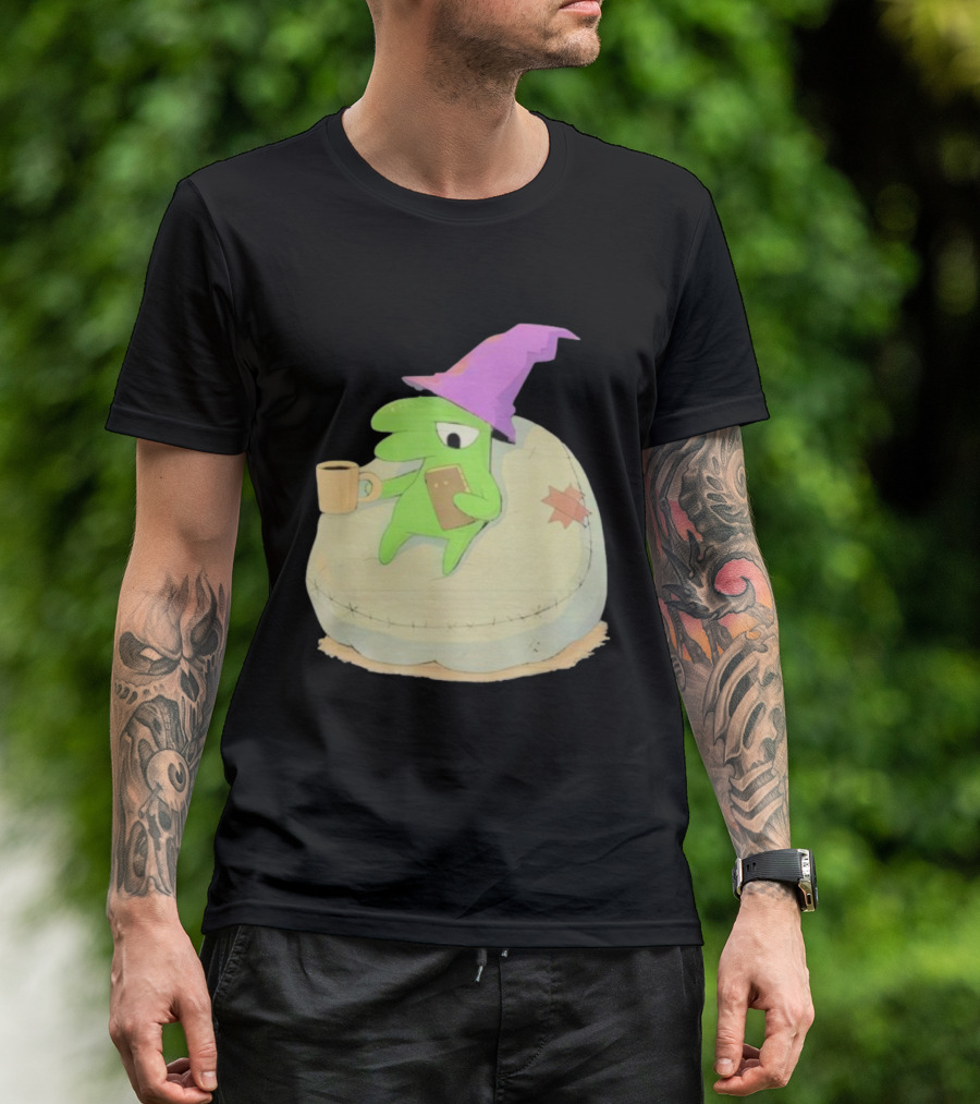 Smiling Friends Glep Vintage Witch Hat Cozy Moment T-Shirt