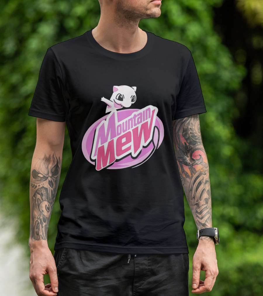 Mountain Mew Cat Pokémon T-Shirt