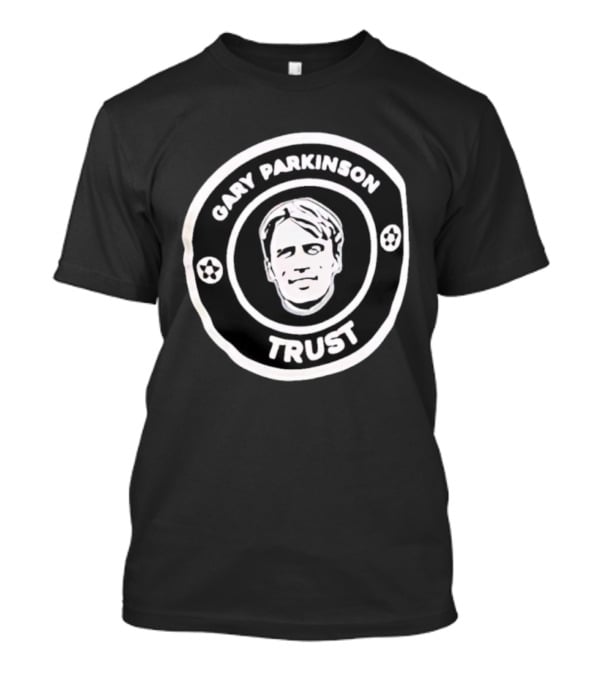 Gary Parkinson Trust Emblem Featuring Portrait And Stars T-Shirt