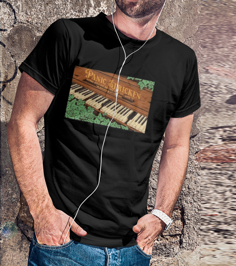 Panic Stricken December 12-14 2025 Austin TX Piano With Green Vines T-Shirt