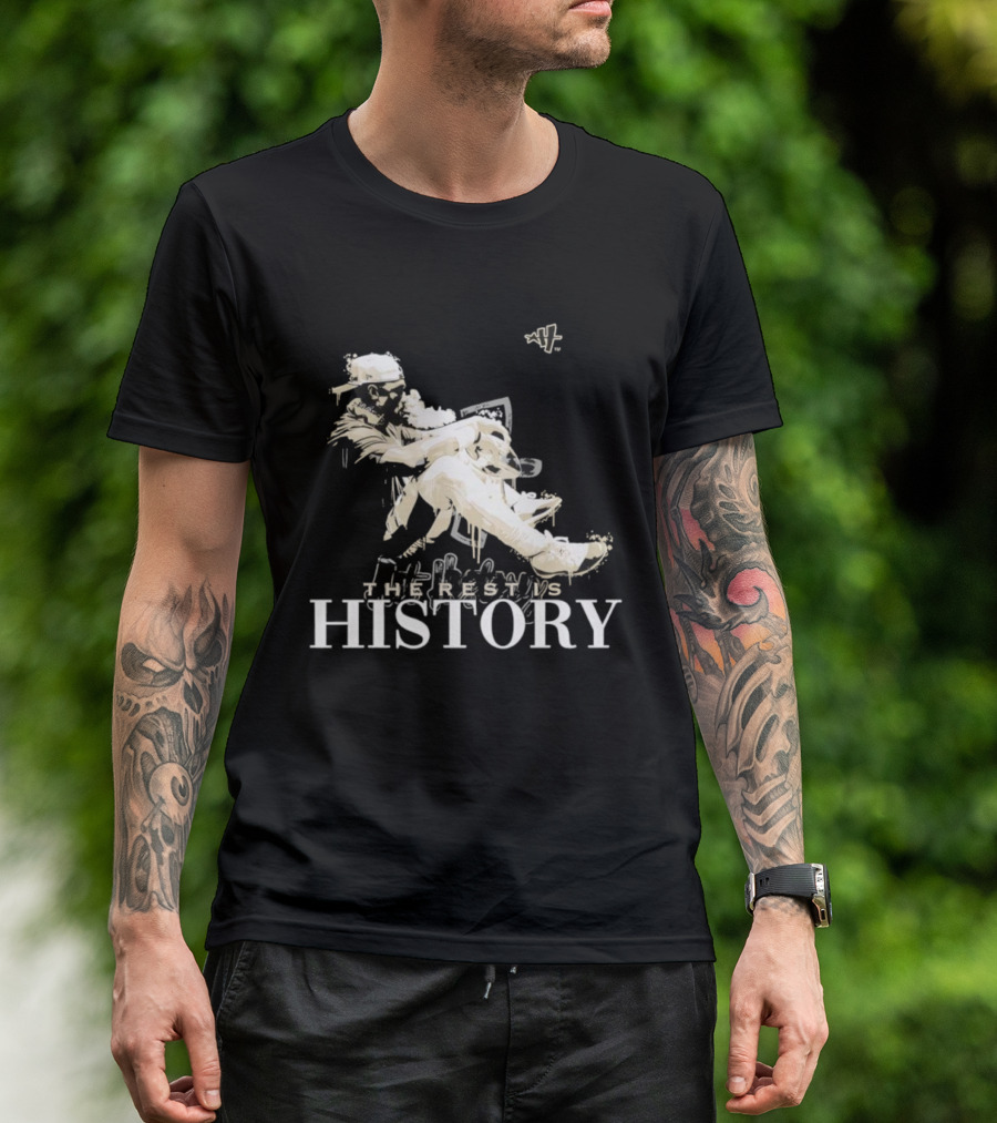 History Ken Griffey Jr. Iconic Abstract Dripping Style T-Shirt