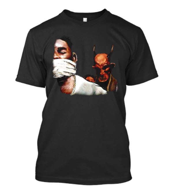The Uncomfortable Truth Ransom Conductor Williams Devil On Shoulder Artwork T-Shirt