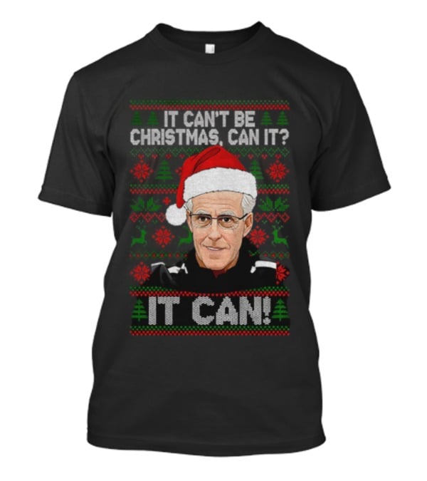 Keith Morrison Santa Hat Merry Christmas It Can T-Shirt