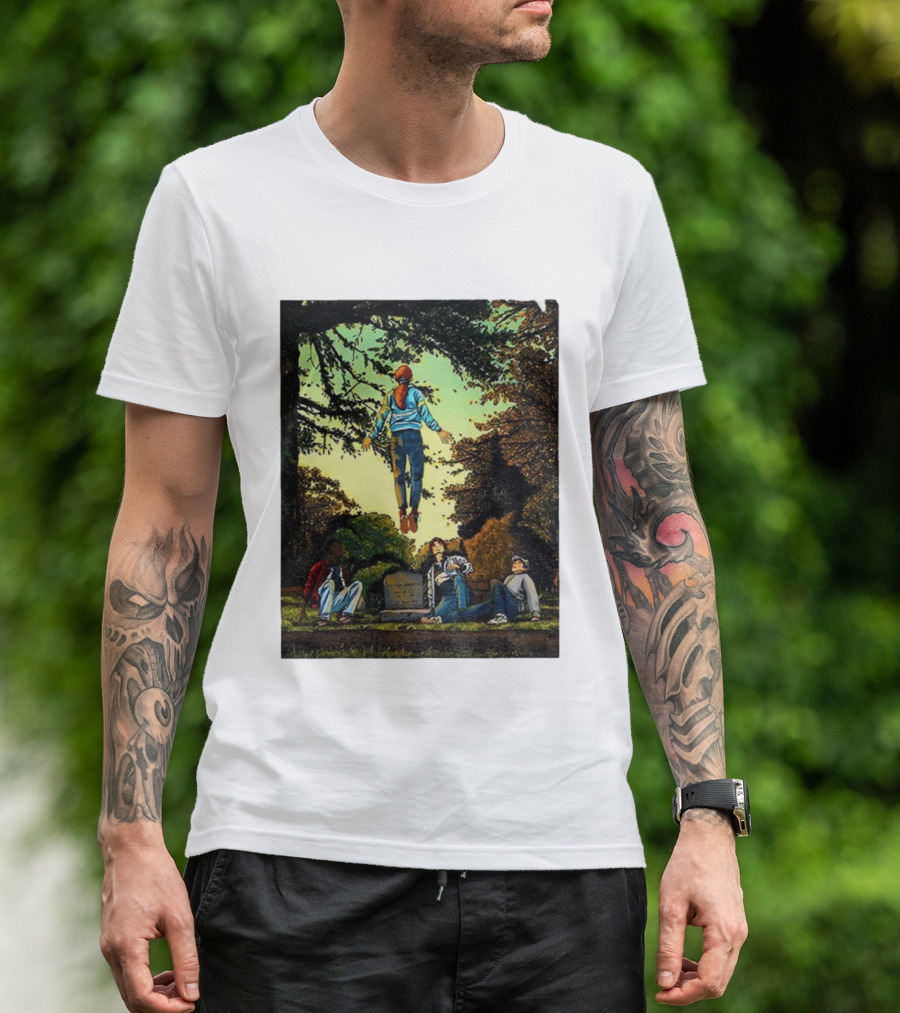 Running Up That Hill Max Friends Scene 80s Adventure T-Shirt