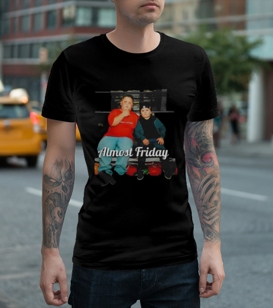 Almost Friday Rizzler Hasbulla Bowling Alley Vibes T-Shirt