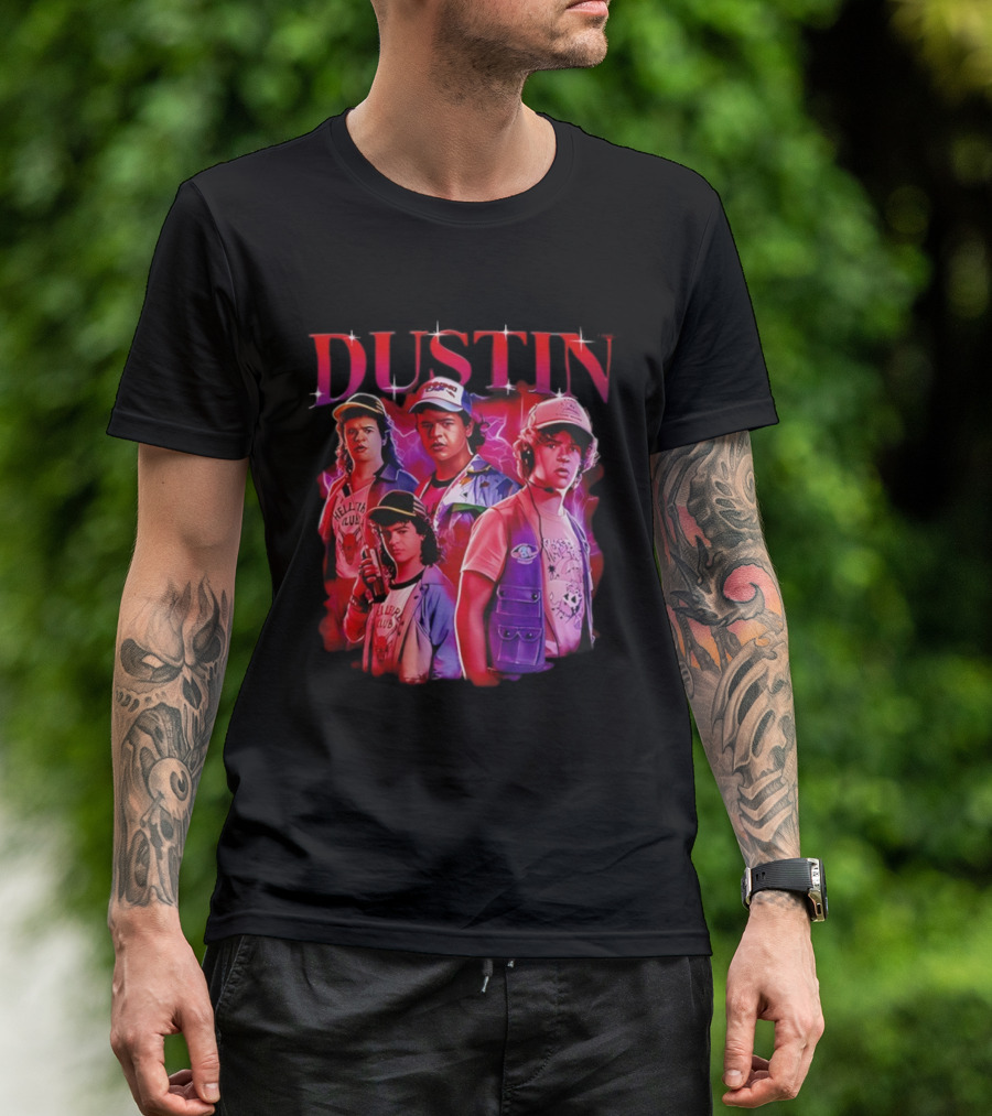 Dustin Henderson Stranger Things Hellfire Club Series T-Shirt