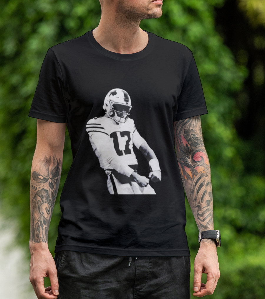 Buffalo Bills Flex Hey-ey-Ey-ey Number 17 Football Celebration T-Shirt