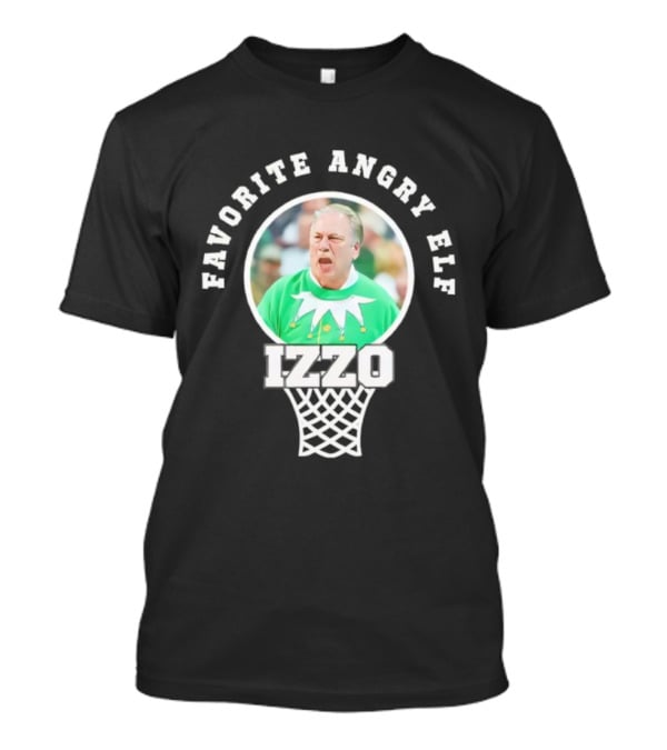 Favorite Angry Elf Izzo Basketball Coach Green Outfit T-Shirt