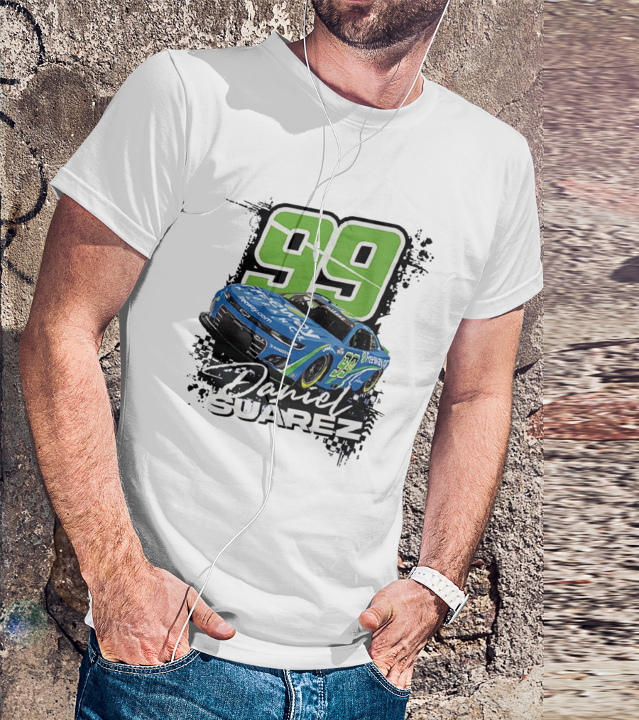 Daniel Suárez Number 99 Freeway Insurance Trackhouse Racing Chevrolet Camaro T-Shirt