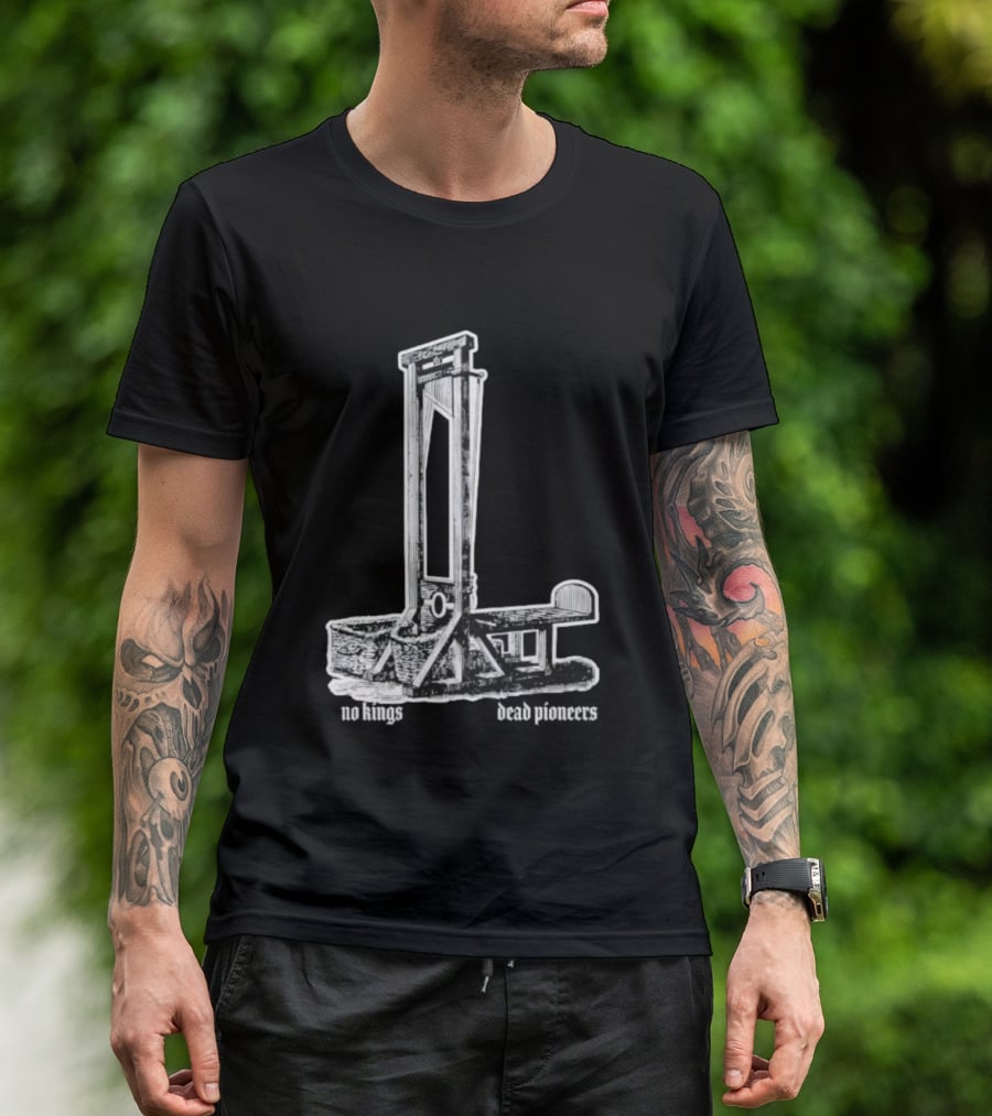 Guillotine Vinyl No Kings Dead Pioneers T-Shirt