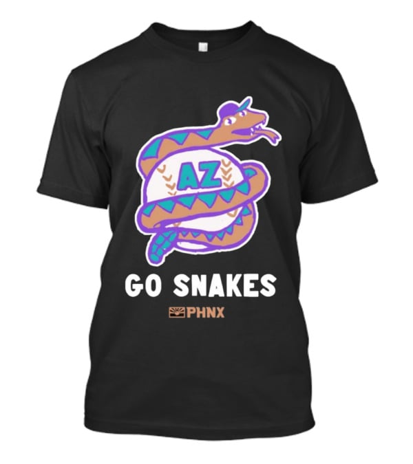 AZ Go Snakes PHNX Arizona Diamondbacks Baseball T-Shirt