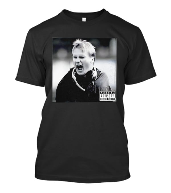 Coach Gruden Parental Advisory Explicit Content Album Cover T-Shirt