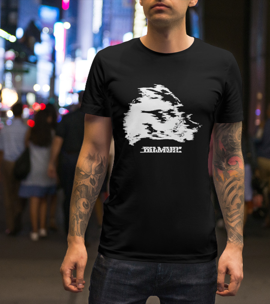 Bilmuri Skull Grunge Splash Aesthetic Thanksgiving 2025 T-Shirt