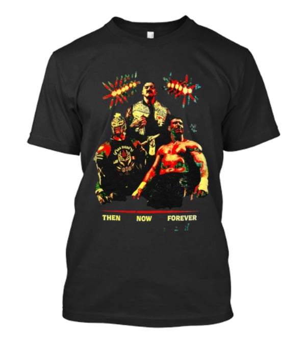 Eddie Guerrero Vs Rey Mysterio San Diego 619 Then Now Forever Together T-Shirt