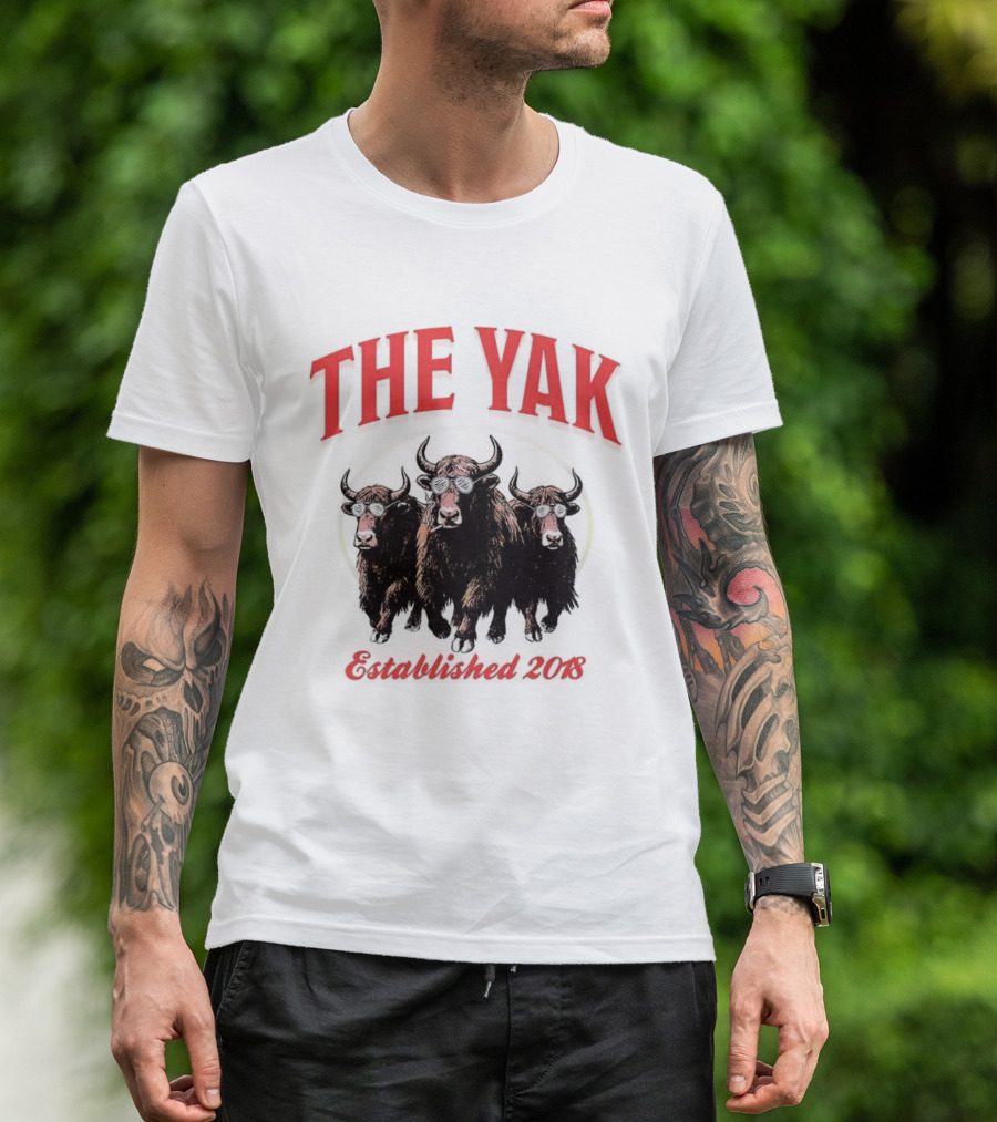 The Yak Established 2018 Bulls Podcast Dave Portnoy T-Shirt
