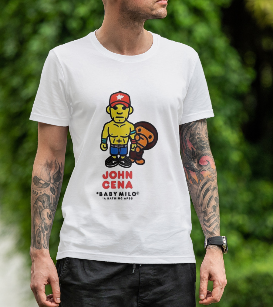 John Cena Baby Milo Collaboration Graphic T-Shirt