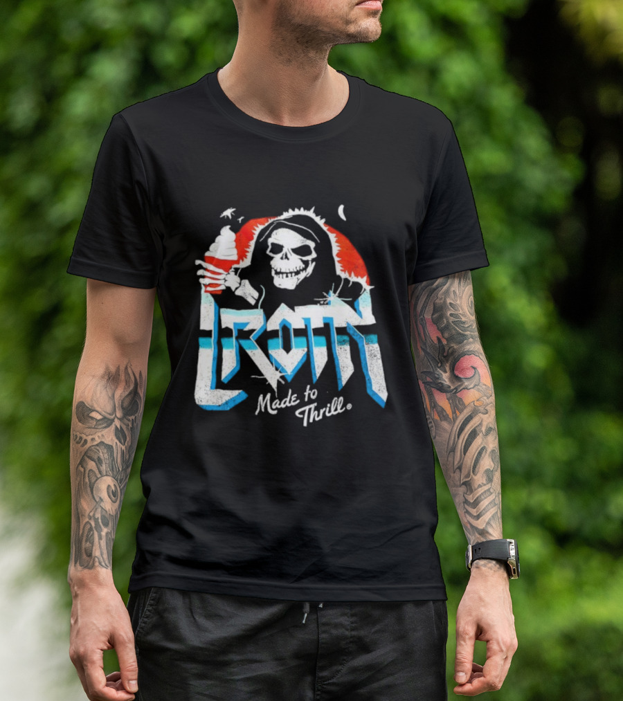 LROTN Made To Thrill Skeleton Ride Night Adventure T-Shirt